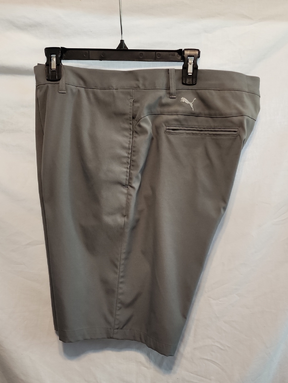 Puma Men's Gray Athletic Golf Shorts